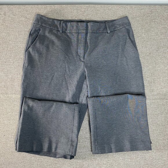 Talbots Soho Dress Pants Women's 12 Gray Business Office Rayon Blend - Picture 3 of 14